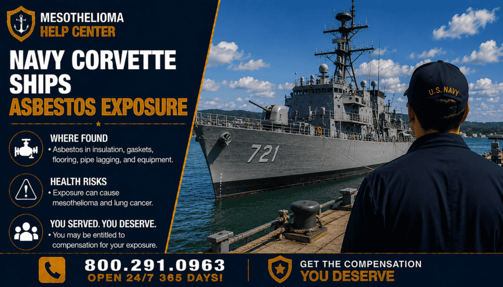 Navy Corvette Ships Asbestos Exposure - Mesothelioma
