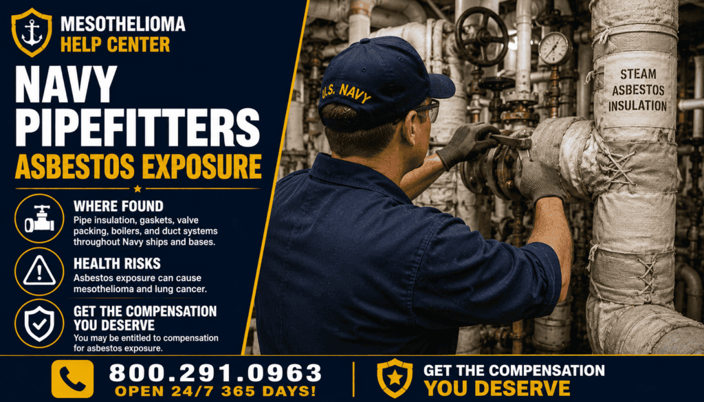 Navy Pipefitters Asbestos Exposure - Mesothelioma Lawsuit