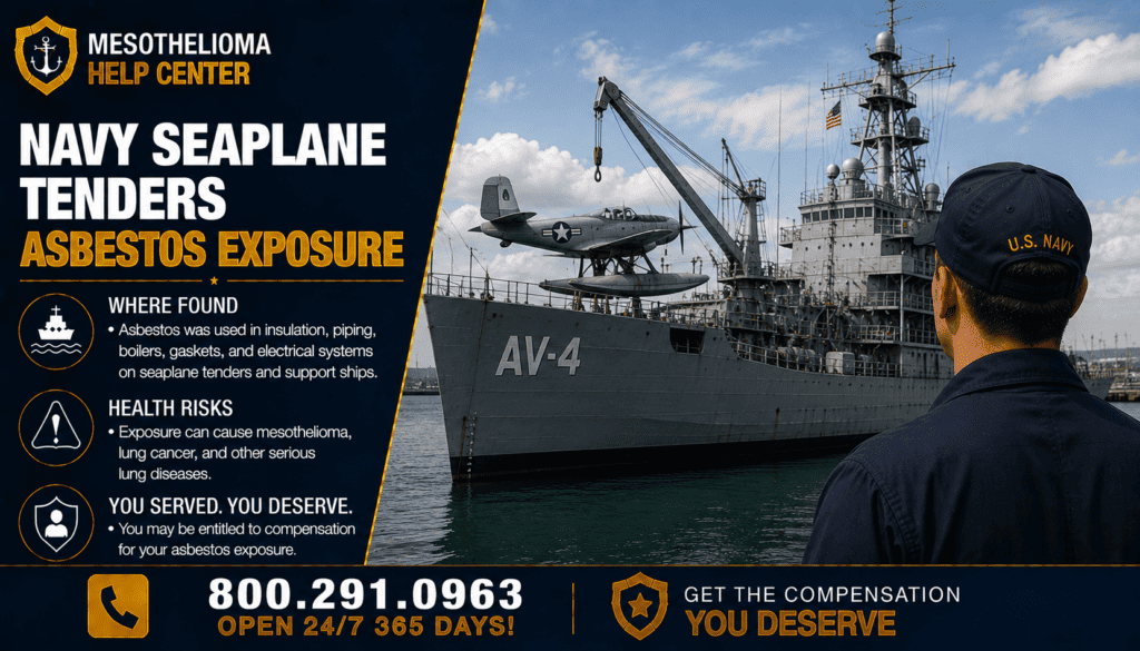 Navy Seaplane Tenders Asbestos Exposure - Mesothelioma
