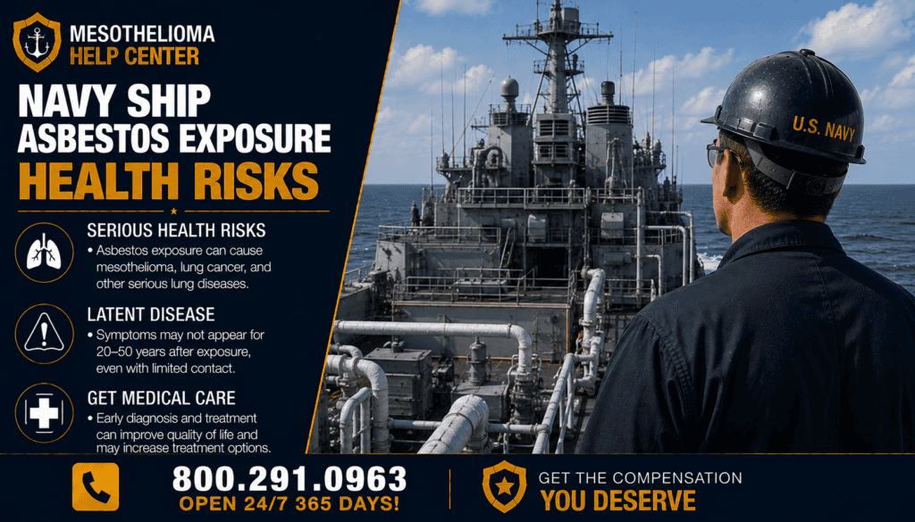 Navy Ship Asbestos Exposure Health Risks - Mesothelioma