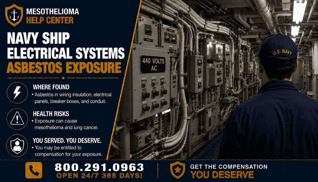 Navy Ship Electrical Systems Asbestos Exposure - Mesothelioma