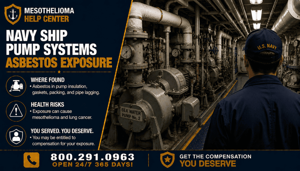 Navy Ship Pump Systems Asbestos Exposure - Mesothelioma