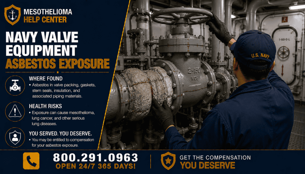 Navy Valve Equipment Asbestos Exposure - Mesothelioma
