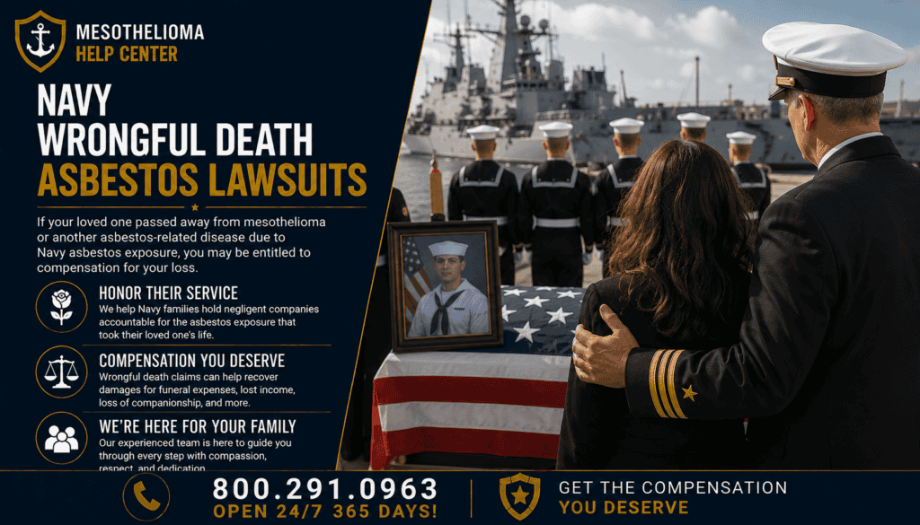 Navy Wrongful Death Asbestos Lawsuits - Mesothelioma