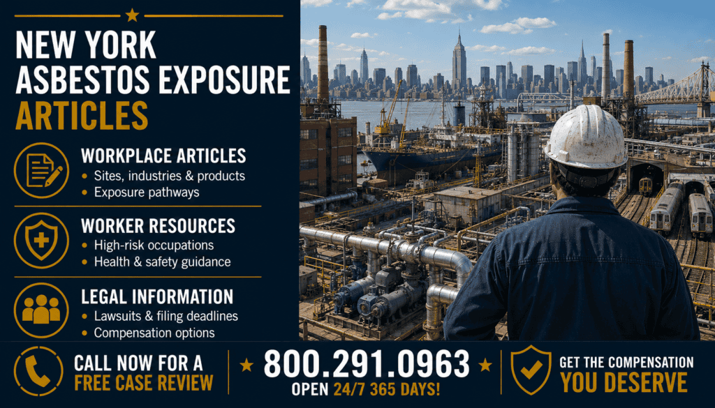 New York Asbestos Exposure Articles