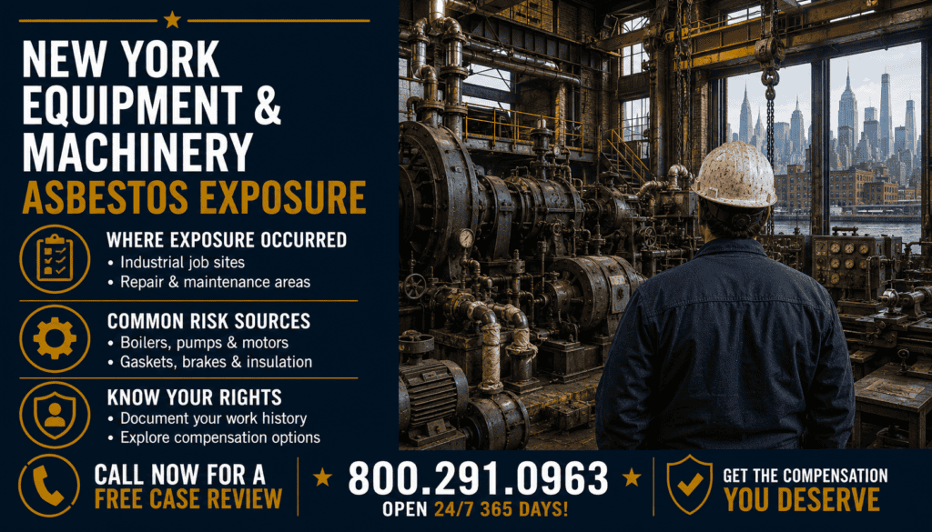 New York Equipment & Machinery Asbestos Exposure
