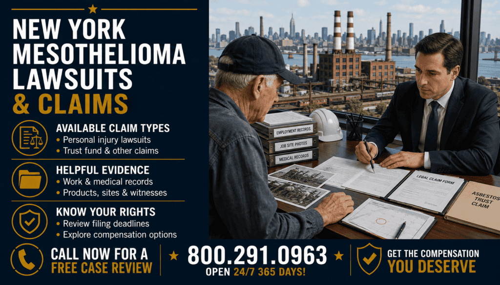 New York Mesothelioma Lawsuits & Claims
