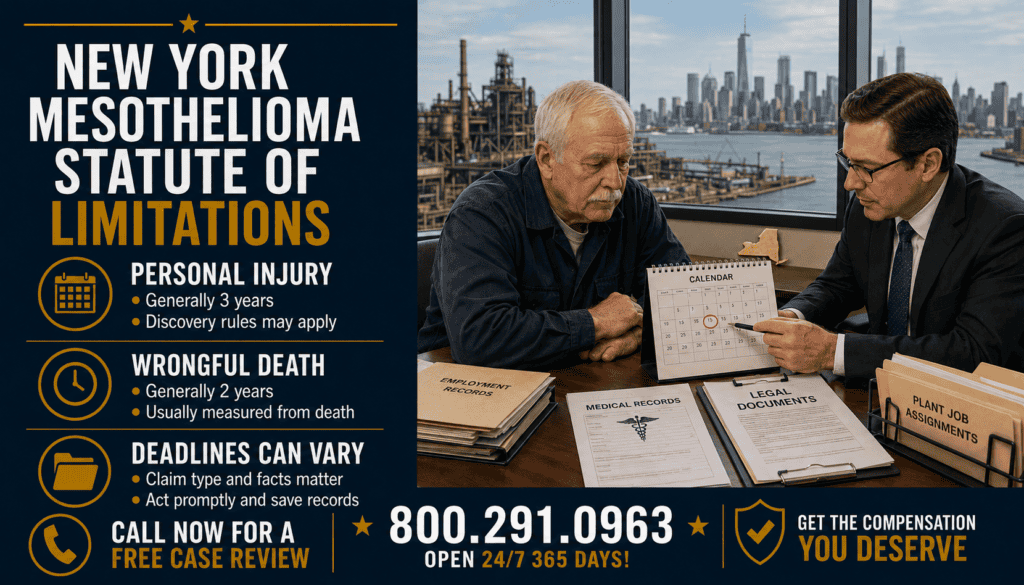 New York Mesothelioma Statute of Limitations