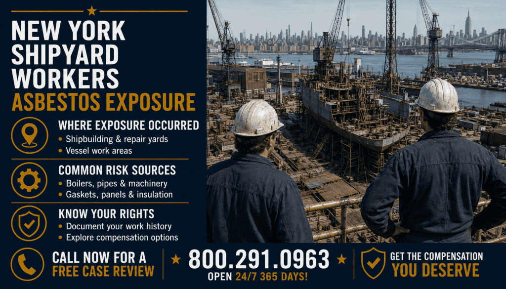 New York Shipyard Workers Asbestos Exposure