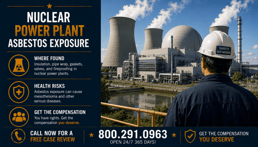 Nuclear Power Plant Asbestos Exposure - Mesothelioma