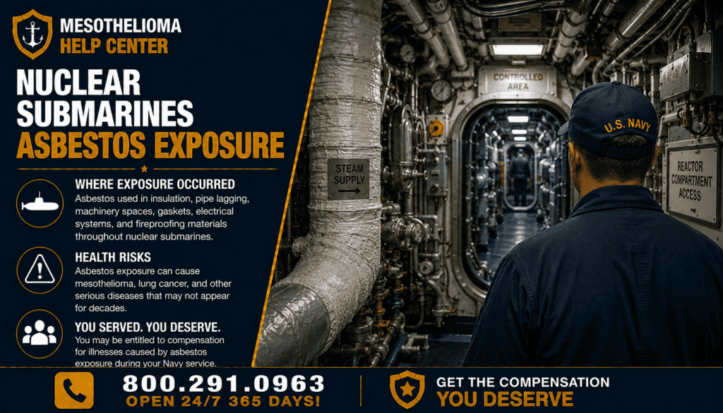 Nuclear Submarines Asbestos Exposure Lawsuit - Mesothelioma