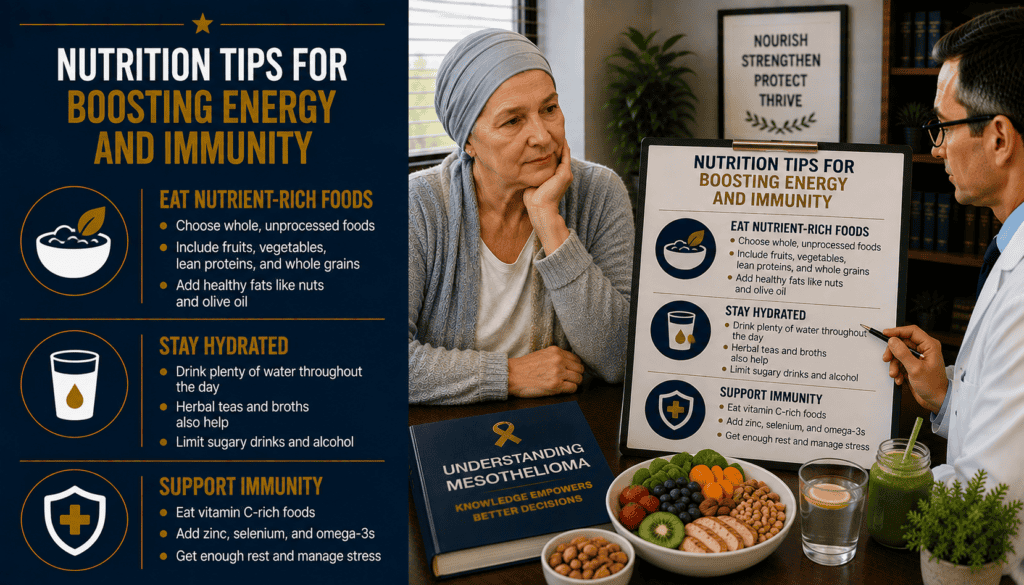 Nutrition Tips for Boosting Energy and Immunity - Mesothelioma