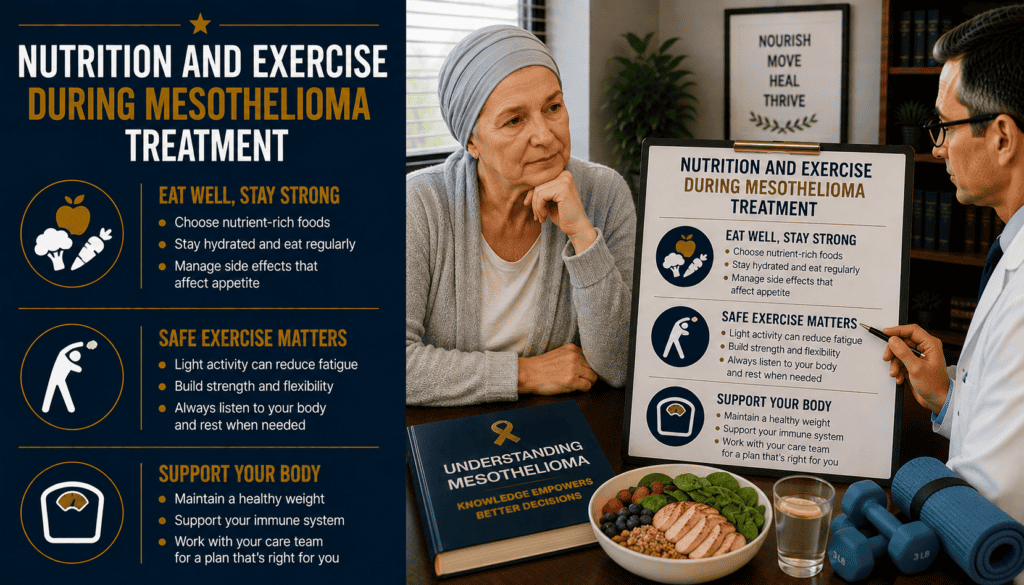 Nutrition and Exercise During Mesothelioma Treatment