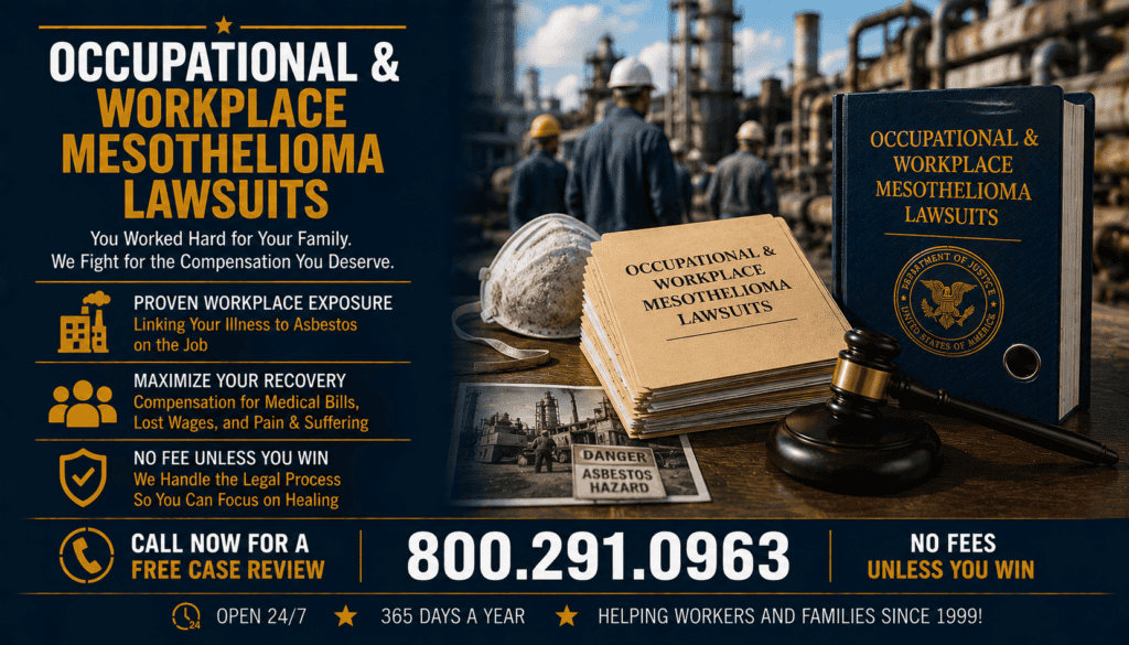 Occupational & Workplace Mesothelioma Lawsuits