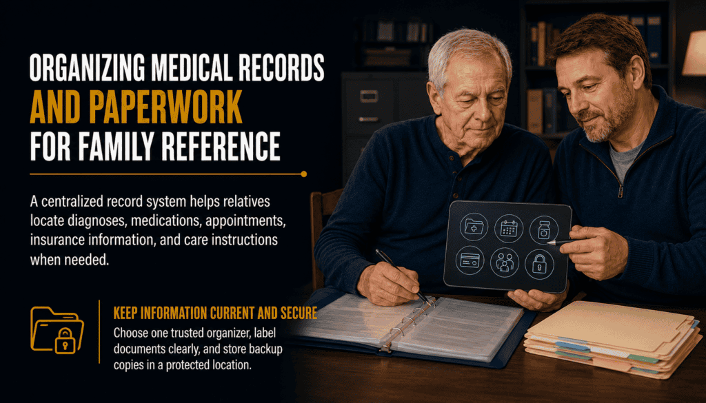 Organizing Medical Records and Paperwork for Family Reference - Mesothelioma