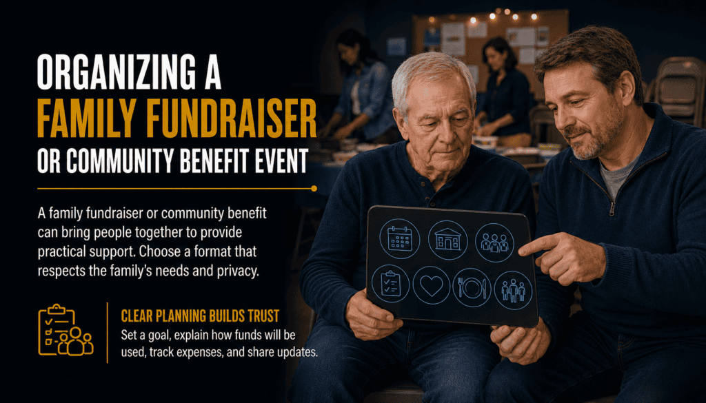 Organizing a Family Fundraiser or Community Benefit Event - Mesothelioma Diagnosis