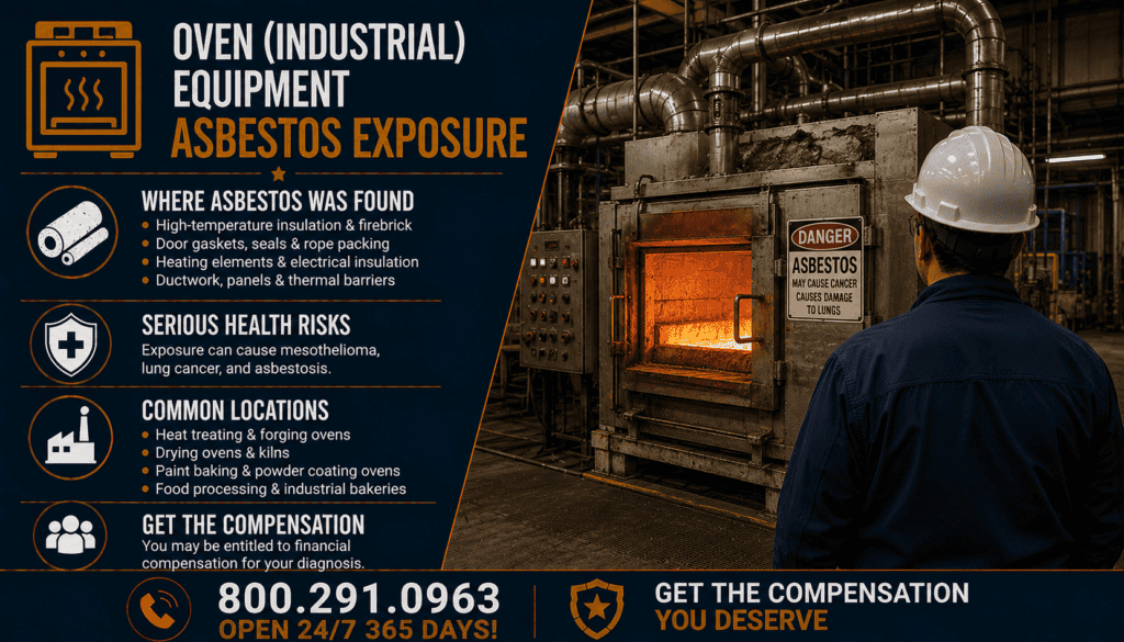 Oven (Industrial) Equipment Asbestos Exposure - Mesothelioma