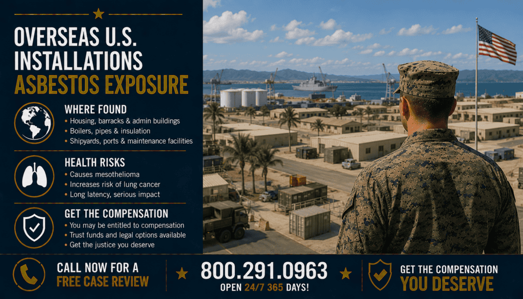Overseas U.S. Installations - Asbestos Exposure Mesothelioma