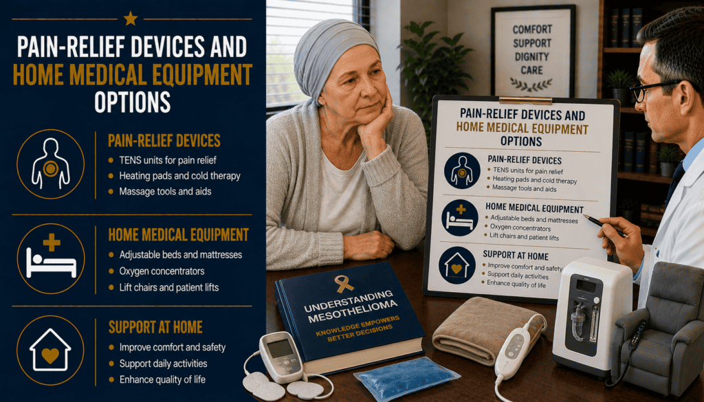 Pain-Relief Devices and Home Medical Equipment Options - Mesothelioma