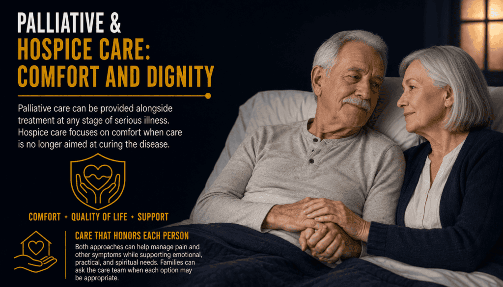 Palliative & Hospice Care Comfort and Dignity - Mesothelioma