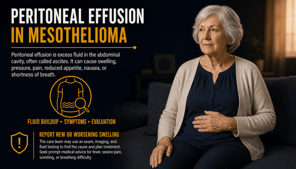 Peritoneal Effusion in Mesothelioma - Mesothelioma Diagnosis