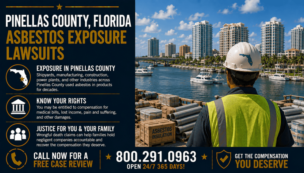 Pinellas County, Florida Asbestos Exposure Lawsuits