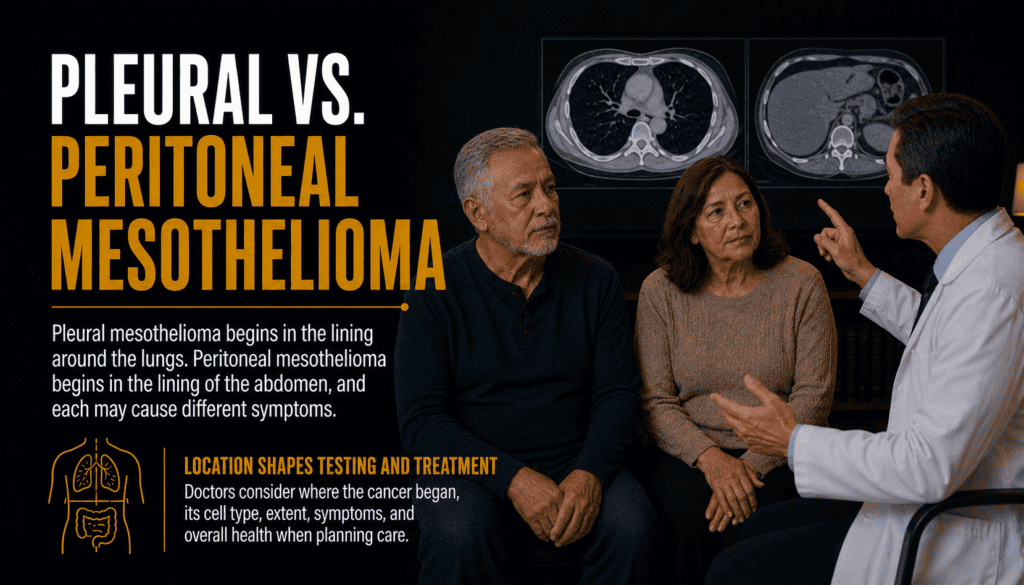 Pleural vs. Peritoneal Mesothelioma Key Differences