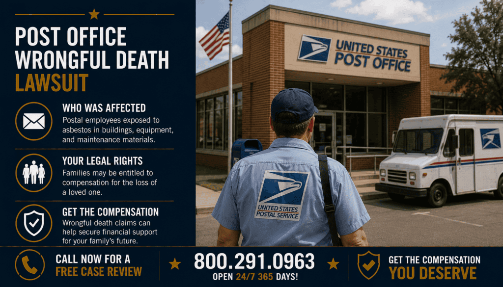 Post Office Wrongful Death Lawsuit - Mesothelioma