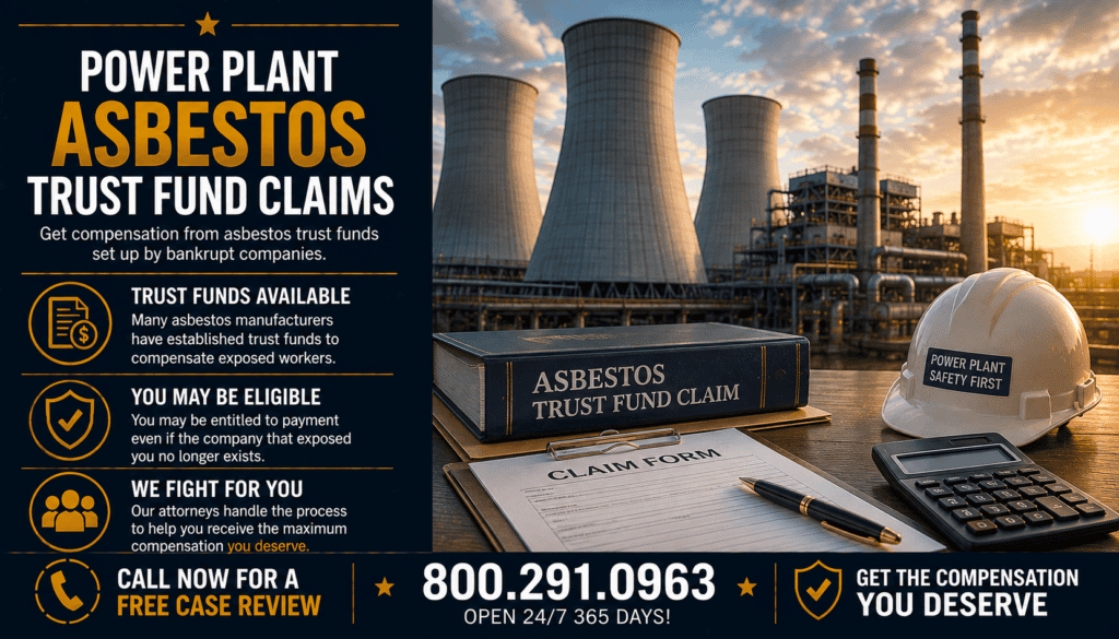 Power Plant Asbestos Trust Fund Claim - Mesothelioma