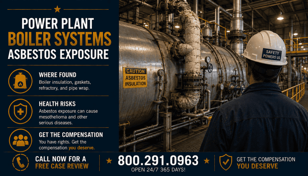 Power Plant Boiler Systems Asbestos Exposure - Mesothelioma
