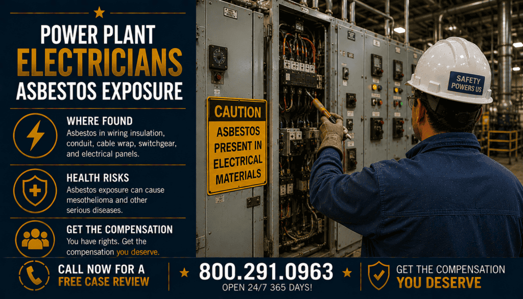 Power Plant Electricians Asbestos Exposure - Mesothelioma