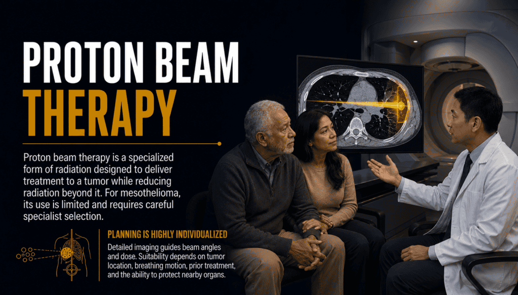 Proton Beam Therapy for Mesothelioma - Mesothelioma Diagnosis