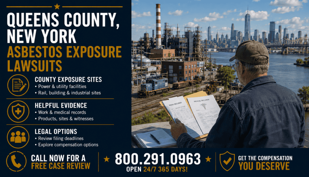 Queens County, New York Asbestos Exposure Lawsuit