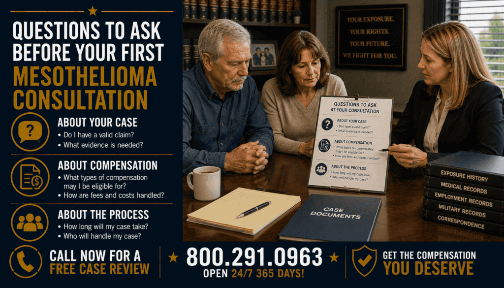 Questions to Ask Before Your First Mesothelioma Consultation - Mesothelioma