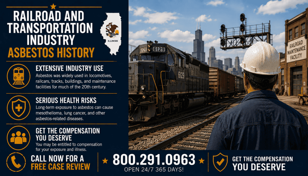 Railroad and Transportation Industry Asbestos History - Mesothelioma