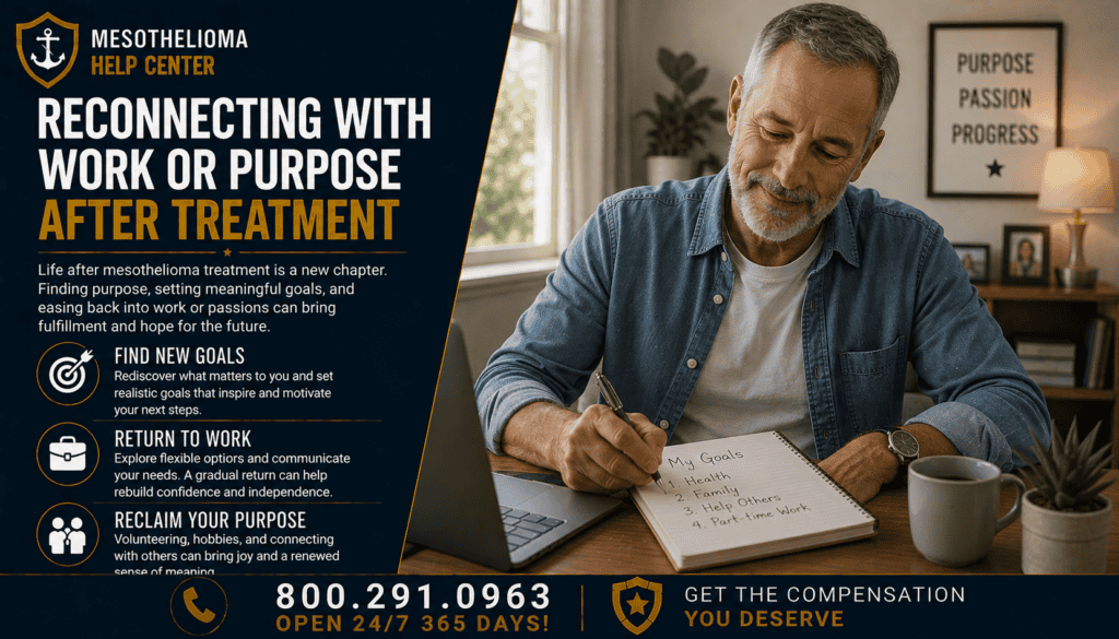 Reconnecting With Work or Purpose After Treatment - Mesothelioma