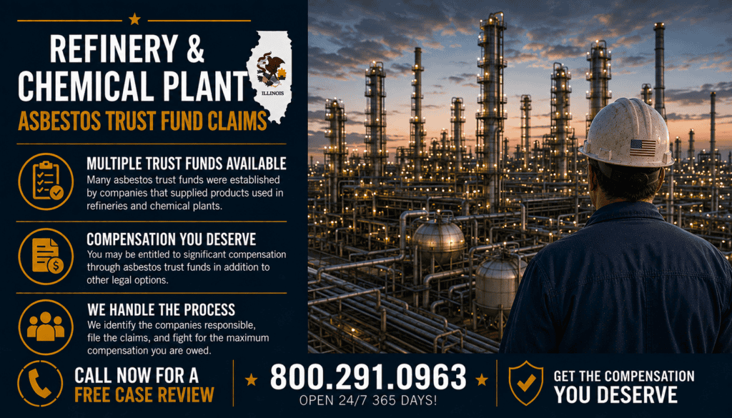 Refinery & Chemical Plant Asbestos Trust Fund Claims - Mesothelioma