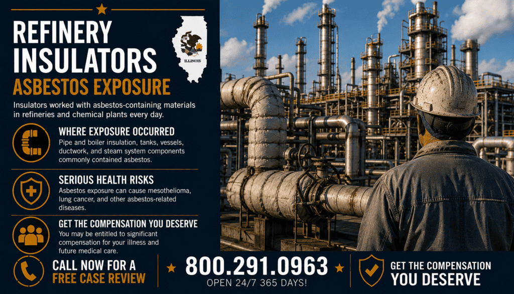 Refinery Insulators Asbestos Exposure - Mesothelioma