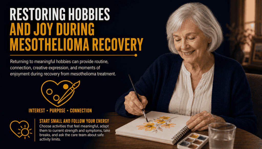 Restoring Hobbies and Joy During Recovery - Mesothelioma