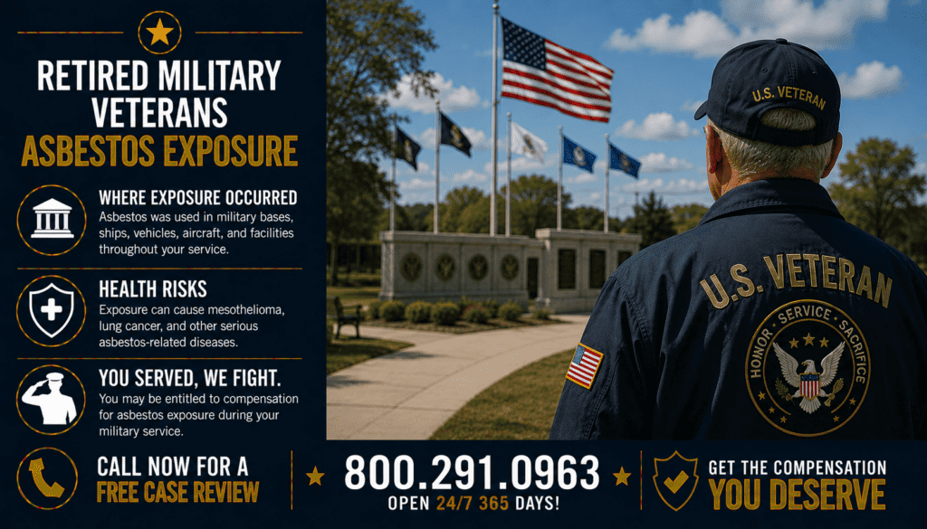 Retired Military Veterans Asbestos Exposure