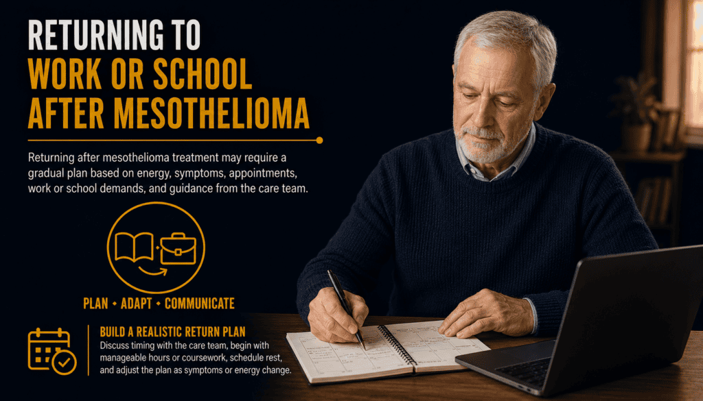 Returning to Work or School After Mesothelioma - Asbestos Exposure