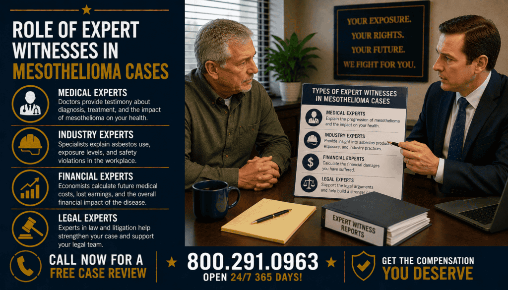 Role of Expert Witnesses in Mesothelioma Cases