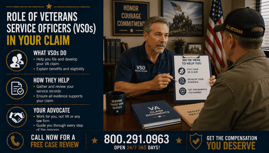 Role of Veterans Service Officers (VSOs) in Your Claim - Mesothelioma