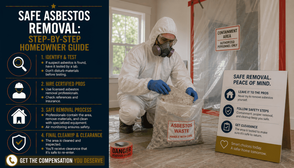 Safe Asbestos Removal - Step-by-Step Homeowner Guide - Mesothelioma
