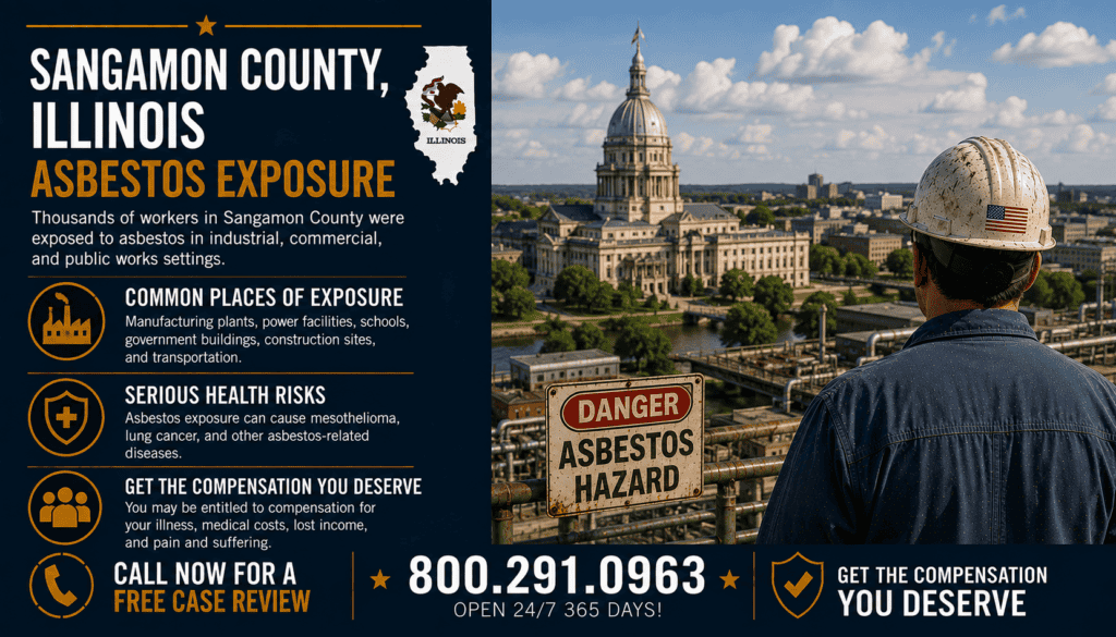 Sangamon County, Illinois Asbestos Exposure Lawsuits
