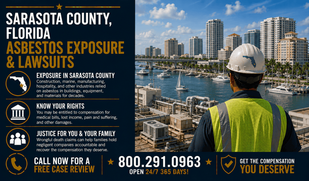 Sarasota County, Florida Asbestos Exposure Lawsuits