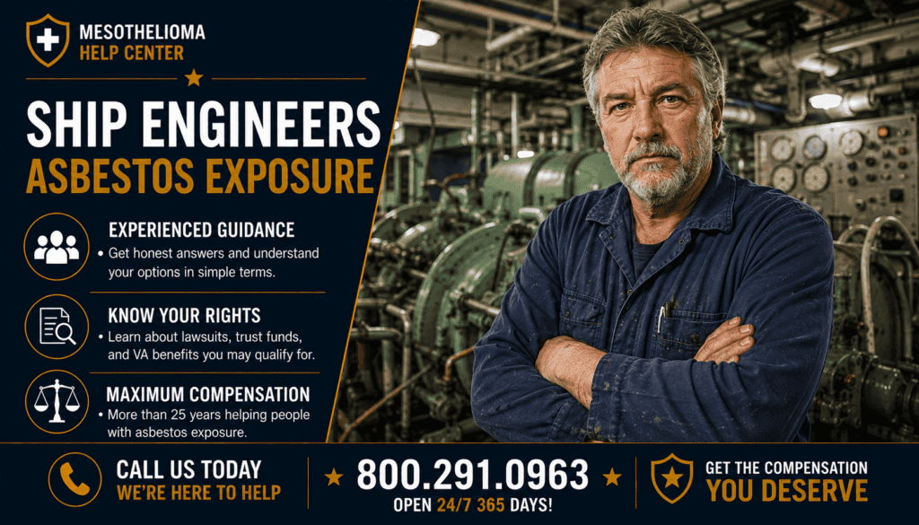 Ship Engineers Asbestos Exposure Mesothelioma Lawsuits