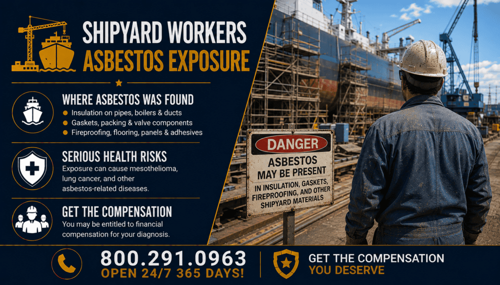 Shipyard Workers Asbestos Exposure - Mesothelioma