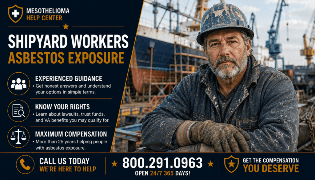 Shipyard Workers Asbestos Exposure - Mesothelioma Lawsuit