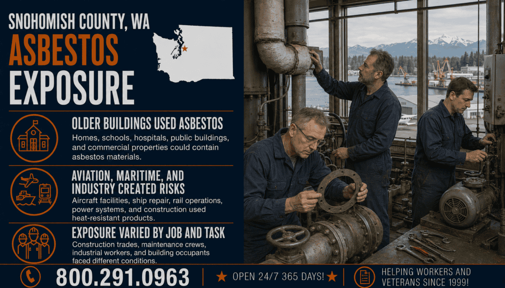 Snohomish County, WA Asbestos Exposure Lawsuits